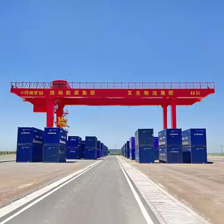 Rail-Mounted Gantry (RMG) Crane
