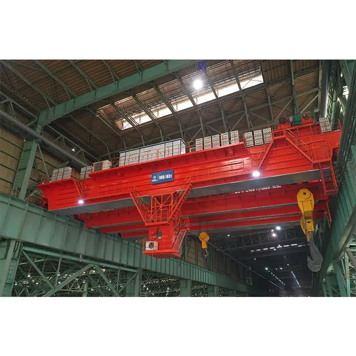 Double Girder Ladle Overhead Crane for Steel Mill