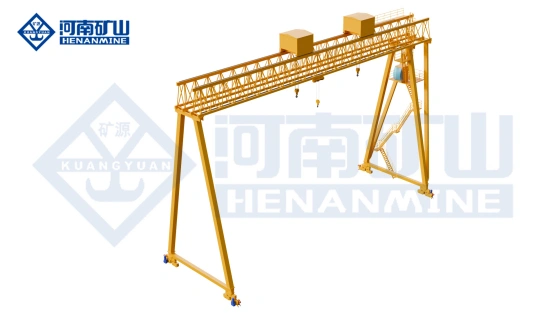 Double trolley truss gantry crane 2.webp