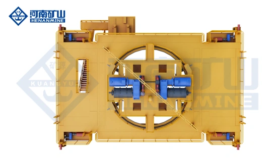 The upper rotating electromagnetic hanging beam bridge crane 1.webp