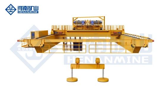 The upper rotating electromagnetic hanging beam bridge crane3.webp