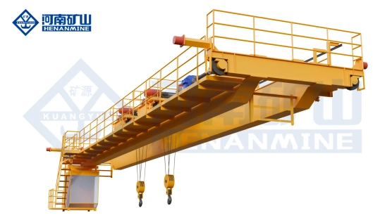 Double trolley hook bridge crane.webp