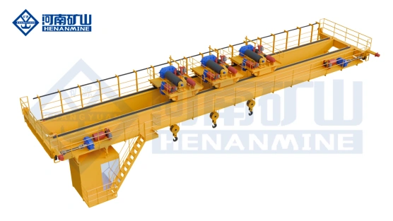 Three-trolley hook bridge crane1.webp
